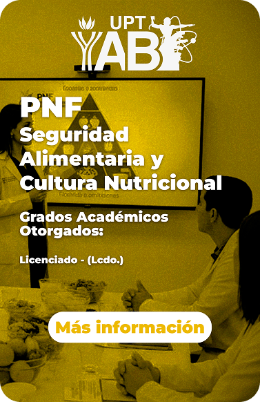 PNF Seguridad Alimentaria y Cultura Nutricional